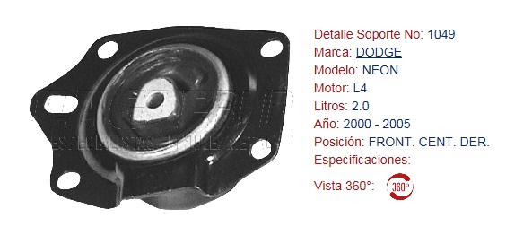 SOPORTE DE MOTOR EAGLE