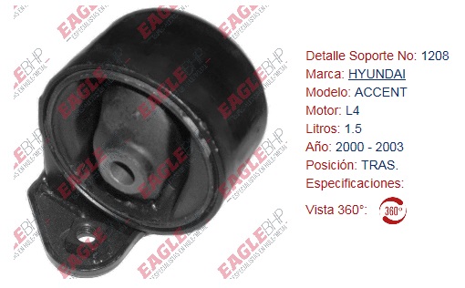 SOPORTE DE MOTOR EAGLE