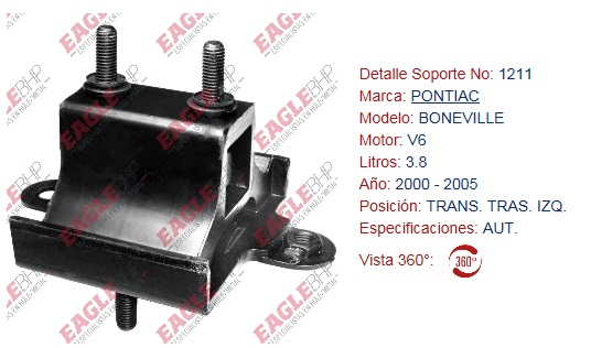SOPORTE DE TRANSMISION EAGLE
