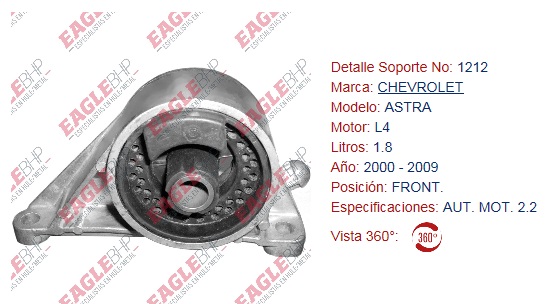 SOPORTE DE MOTOR EAGLE