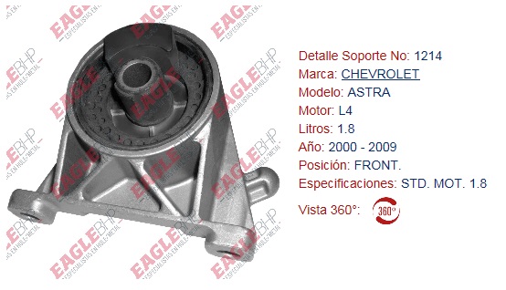SOPORTE DE MOTOR EAGLE