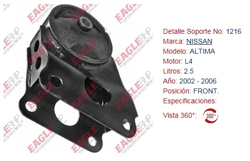 SOPORTE DE MOTOR EAGLE