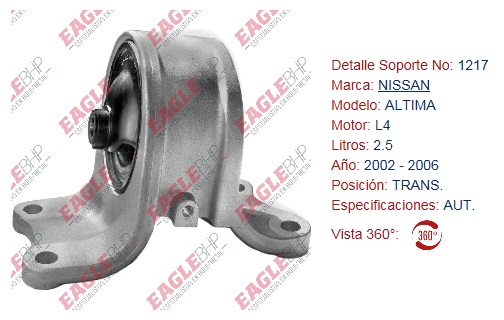 SOPORTE DE MOTOR EAGLE