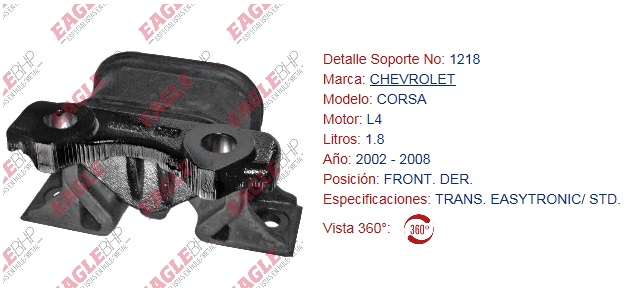 SOPORTE DE MOTOR EAGLE