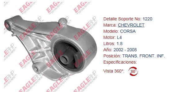 SOPORTE DE MOTOR EAGLE