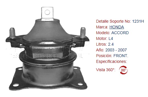 SOPORTE DE MOTOR EAGLE
