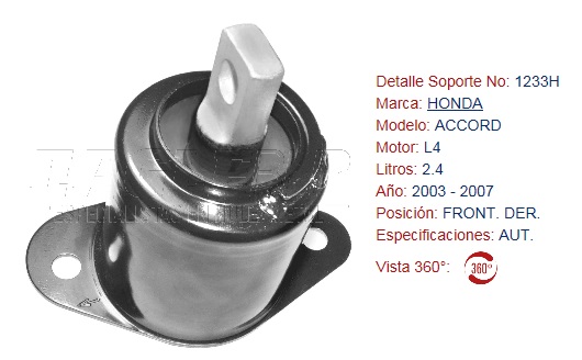 SOPORTE DE MOTOR EAGLE