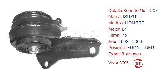 SOPORTE DE MOTOR EAGLE