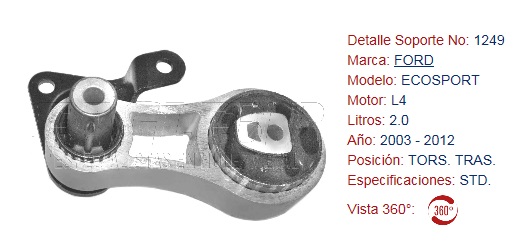 SOPORTE DE MOTOR EAGLE 