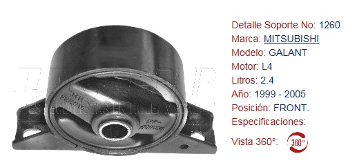 SOPORTE DE MOTOR EAGLE