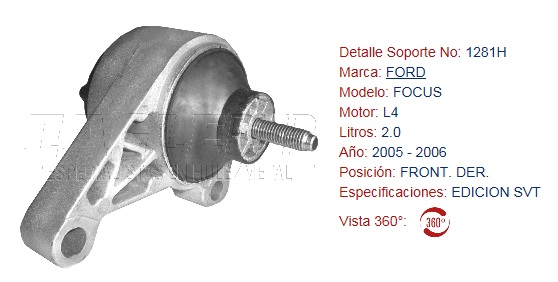 SOPORTE DE MOTOR EAGLE
