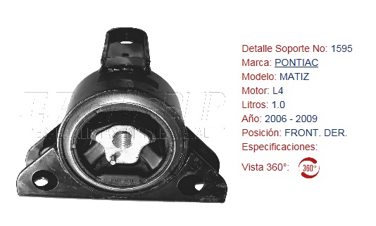 SOPORTE DE MOTOR EAGLE