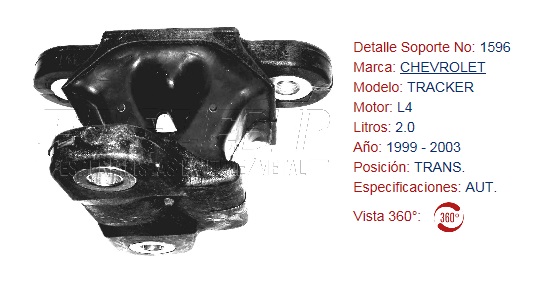 SOPORTE DE MOTOR EAGLE