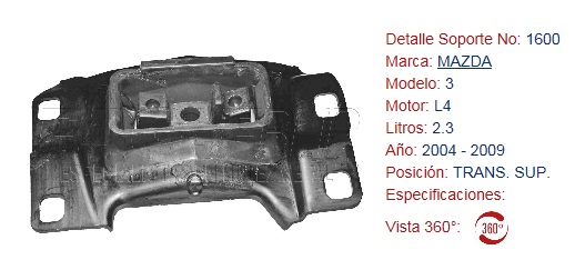 SOPORTE DE MOTOR EAGLE