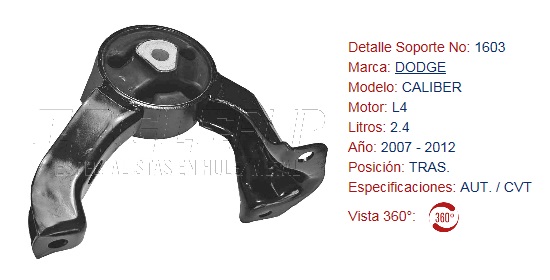 SOPORTE DE MOTOR EAGLE