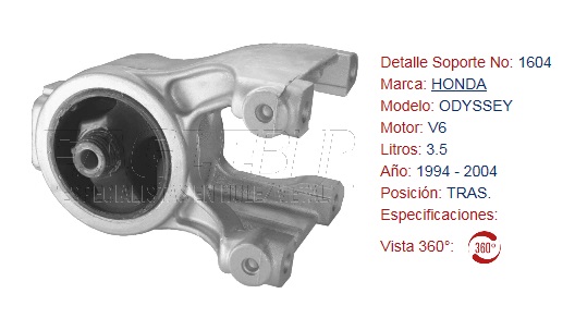 SOPORTE DE MOTOR EAGLE