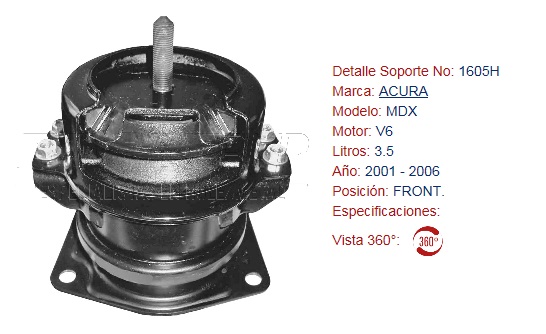 SOPORTE DE MOTOR EAGLE