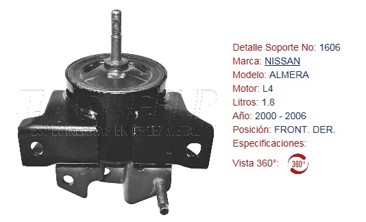 SOPORTE DE MOTOR EAGLE