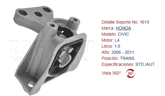 SOPORTE DE MOTOR EAGLE