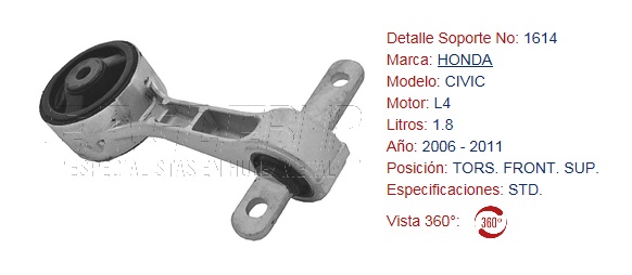 SOPORTE DE TORSION EAGLE