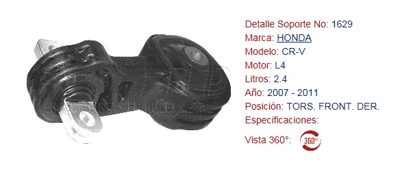 SOPORTE DE MOTOR EAGLE