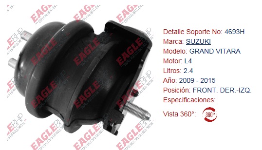 SOPORTE DE MOTOR EAGLE