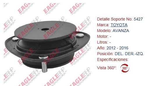 BASE DE AMORTIGUADOR VAZLO