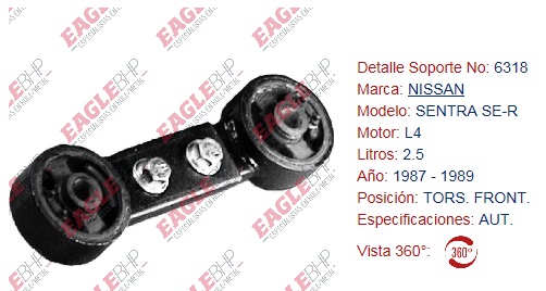 SOPORTE DE MOTOR EAGLE