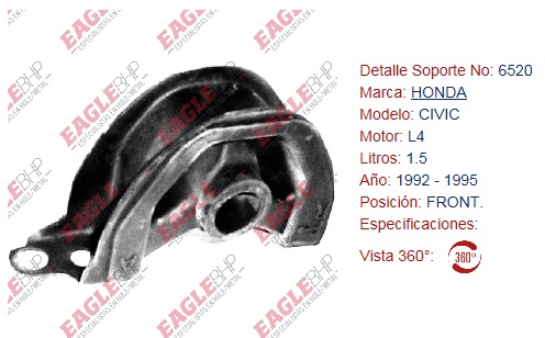 SOPORTE DE MOTOR EAGLE