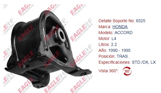 SOPORTE DE MOTOR EAGLE