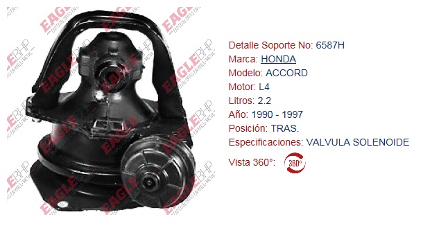 SOPORTE DE MOTOR EAGLE