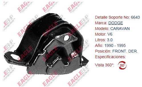 SOPORTE DE MOTOR EAGLE