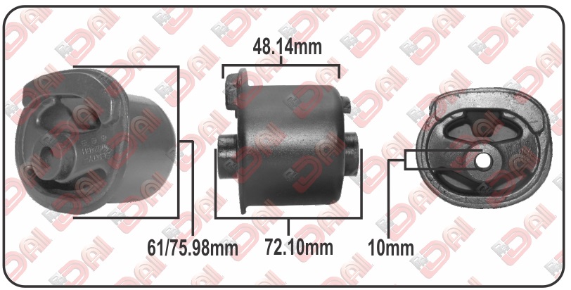 REPUESTO DE SOPORTE DE MOTOR DAI