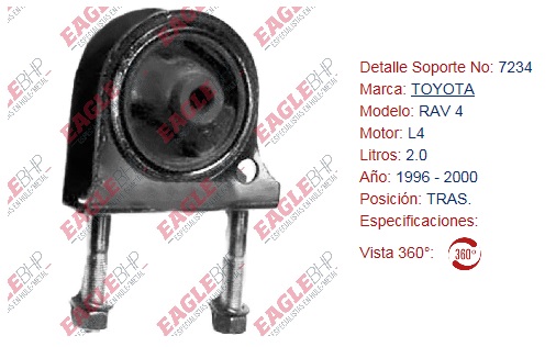 SOPORTE DE MOTOR EAGLE