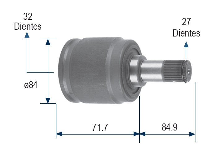 JUNTA HOMOCINETICA RACE