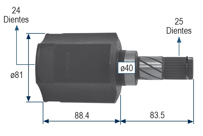 JUNTA HOMOCINETICA RACE